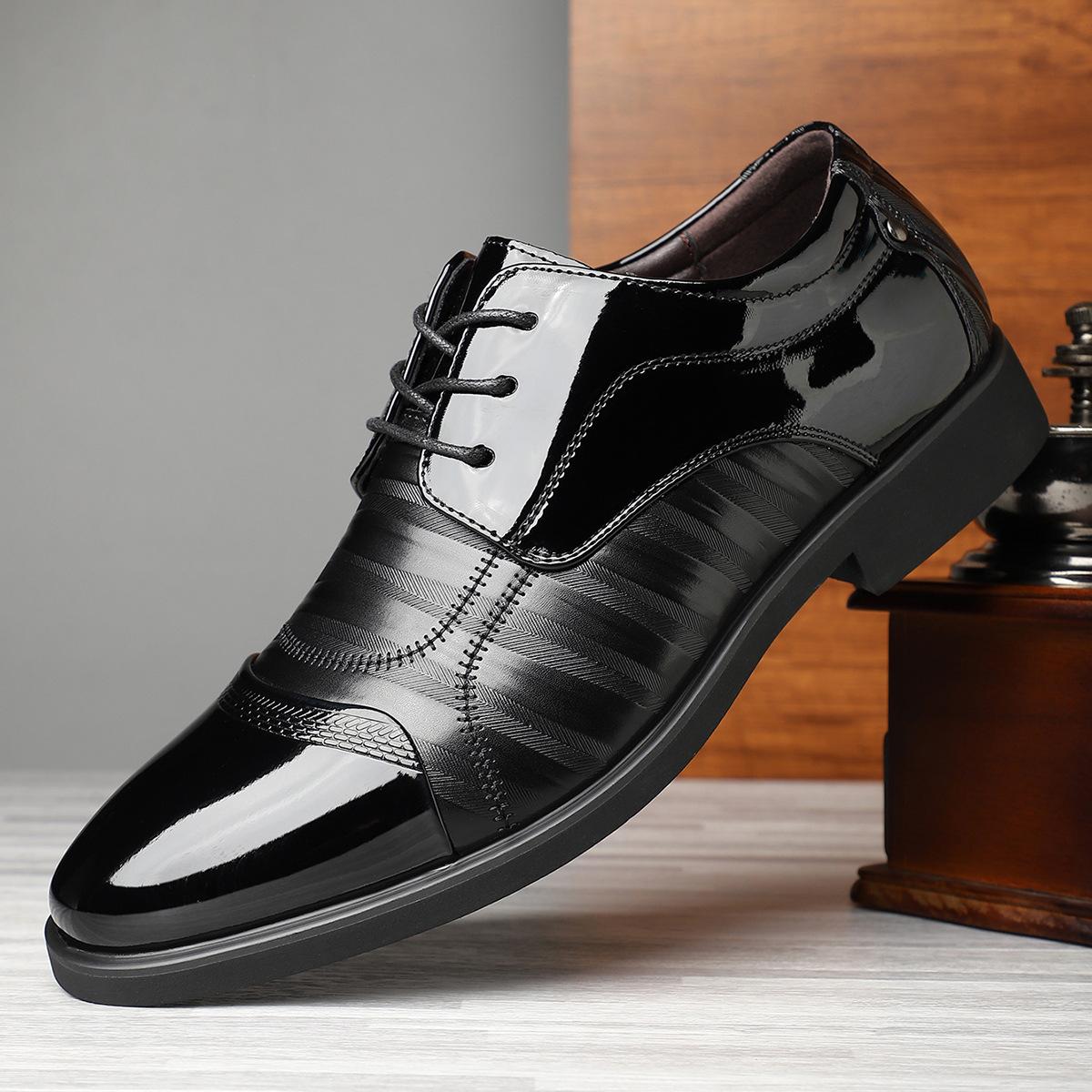

2025 new men s personalized fashion trend leather shoes one pedal loafers casual style versatile breathable men s shoes 48 жовтий