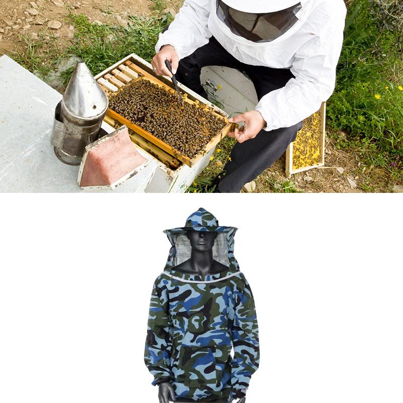 Beekeeping Jacket   Lightweight Maximum   Bee  Jacket with Veil Hood for Beginner Professional Bee s