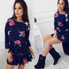 Premium Quality Fashion Women Long Sleeve Bodycon Casual Party Evening Mini Dress