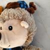 Animal Series Squeaky Teething Toy for Medium-Large Dogs - Teddy & Golden Retriever Design