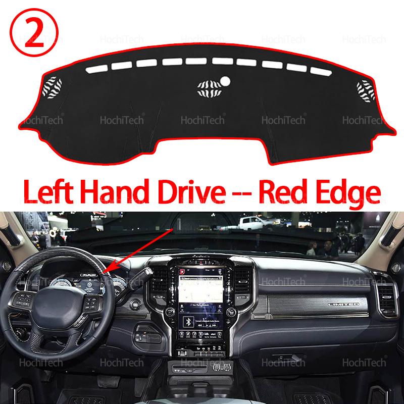 Per Dodge Ram 1500 2500 3500 2019 2022 2023 Copertura Antiscivolo per Cruscotto Tappetino Protettivo Accessori Auto Parasole Tappeto