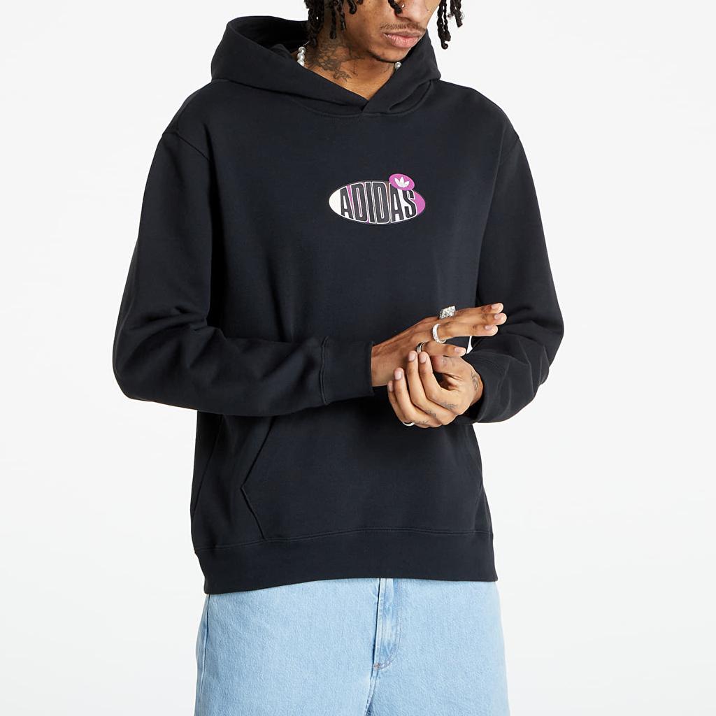 adidas Originals Trefoil Logo Pullover Hoodie Men Hoodie Black HI5265
