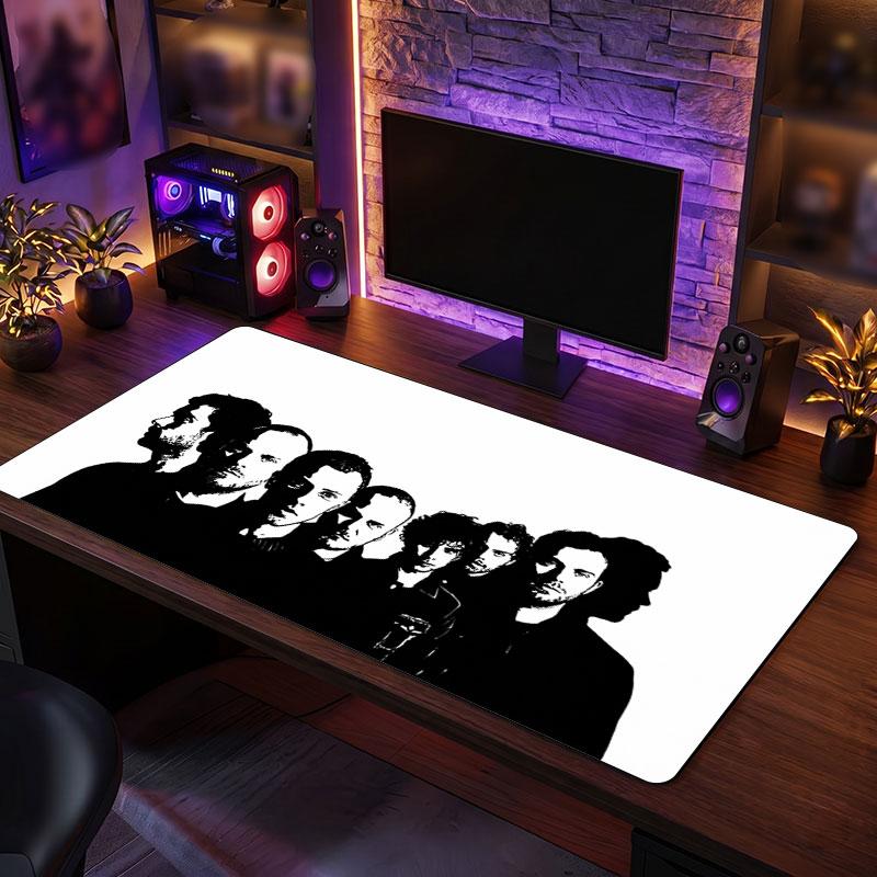Big Mouse PadColdplay Extended Soft Desk Mat Gaming Office Computer Table Decor Mat