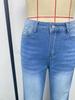 Women's Mid-Waist Straight Leg Embroidered Jeans - Popular Bestseller in Europe and America
