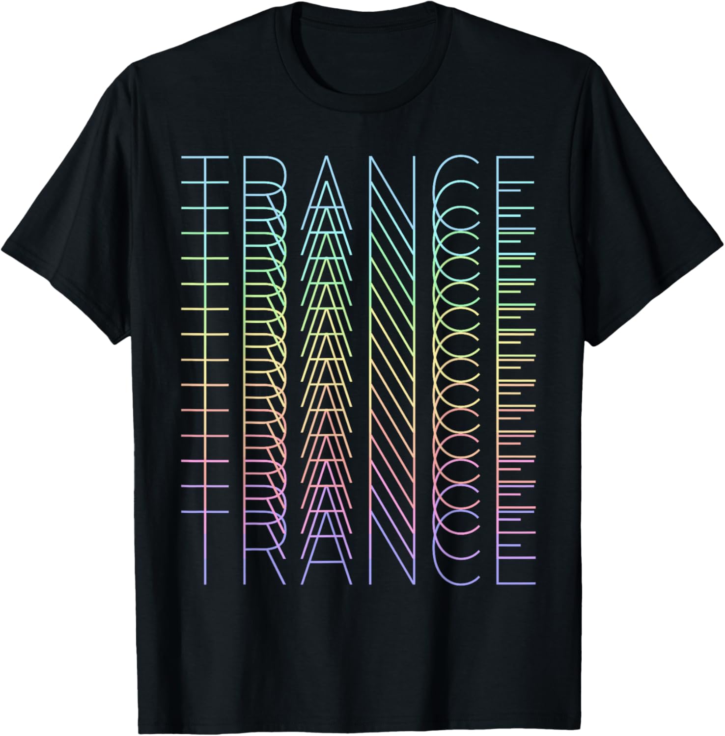 Trance Techno Music DJ Rave Party Techno Festival TShirt Short Sleeve Cotton Printed Graphic T Shirts Customizable Ropa Hombre S