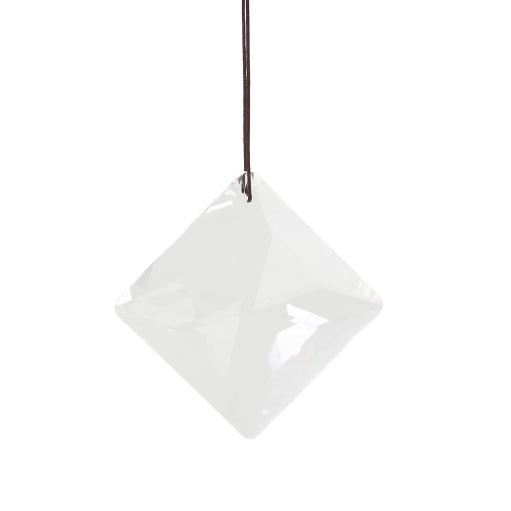 Kristallprisma Sonnenfänger zum Aufhängen am Fenster Ornament Facettierte Kristallprismen Anhänger Regenbogenmacher Prismen für Zuhause