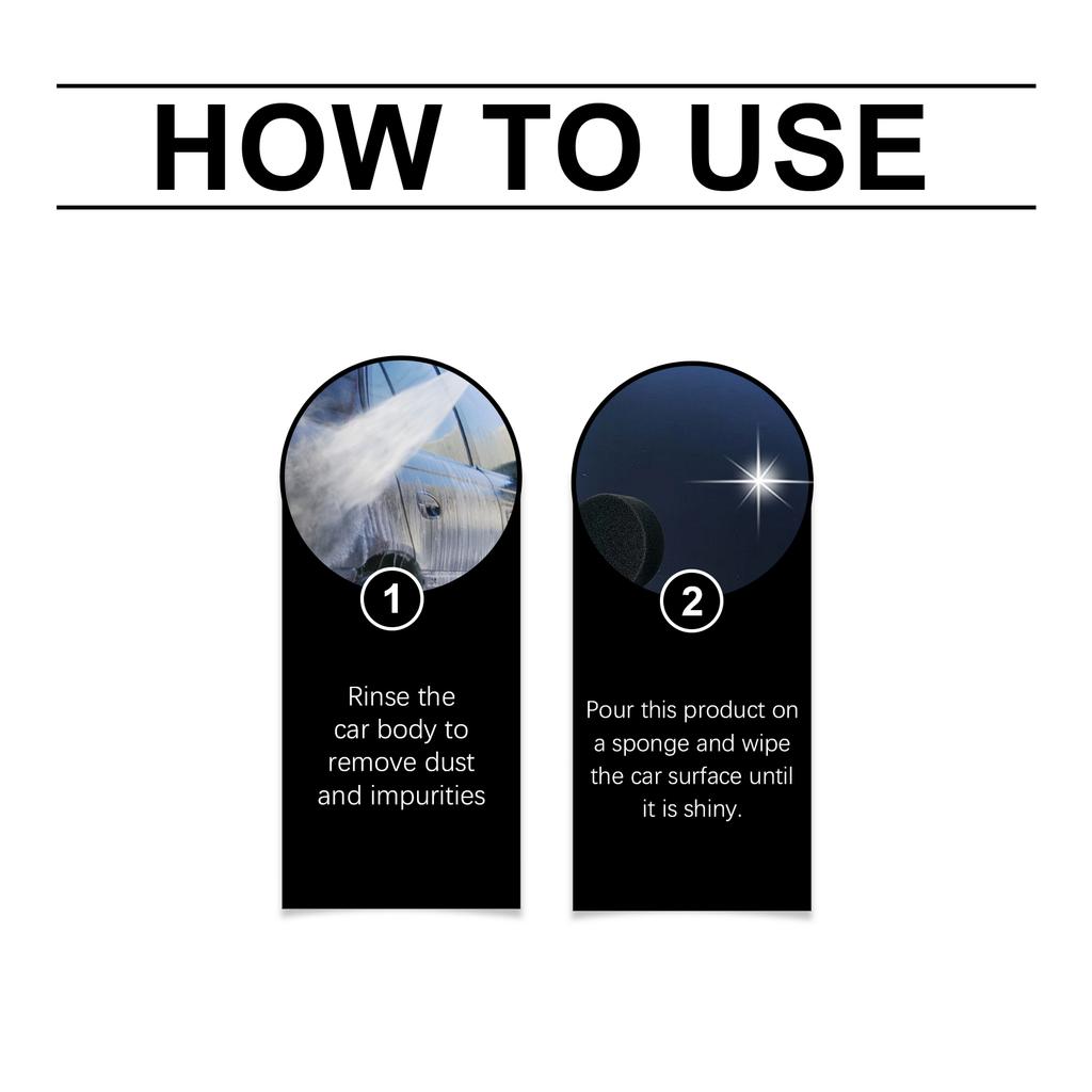 Car Polish Agent Car Glass Coating Agent Waterproof And Anti-Fouling Cleaning Agent Car Paint Brightening And Protective Agent