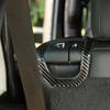 2 szt. Czarny Węgiel Listwa Wykończeniowa Przełącznika Tylnego Siedzenia Samochodowego dla Jeep Wrangler JL Gladiator JT 2018-2021 Akcesoria