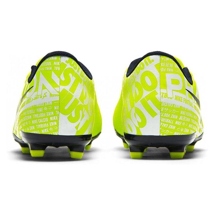 Nike Phantom Venom Jr Academy FG Rundkopf-Logo Rutschfest Stoßdämpfend Abriebfest Low-Top Fußballschuhe Kinder Sneaker Grün Schwarz AO0362-717
