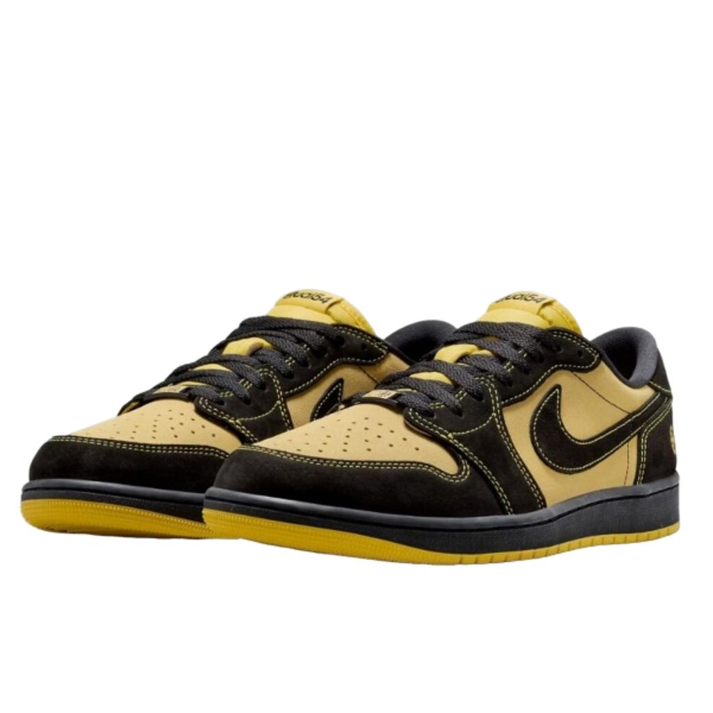 Air Jordan 1 Retro Low OG Quai 54 Black Tour Yellow Red