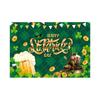 St. Patrick's Day Banner, Irish Commemorative Flag, Decorative Flag With Shamrocks
