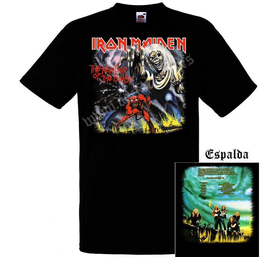 

Camiseta Iron Maiden The Number Of The Beast Album 3XL