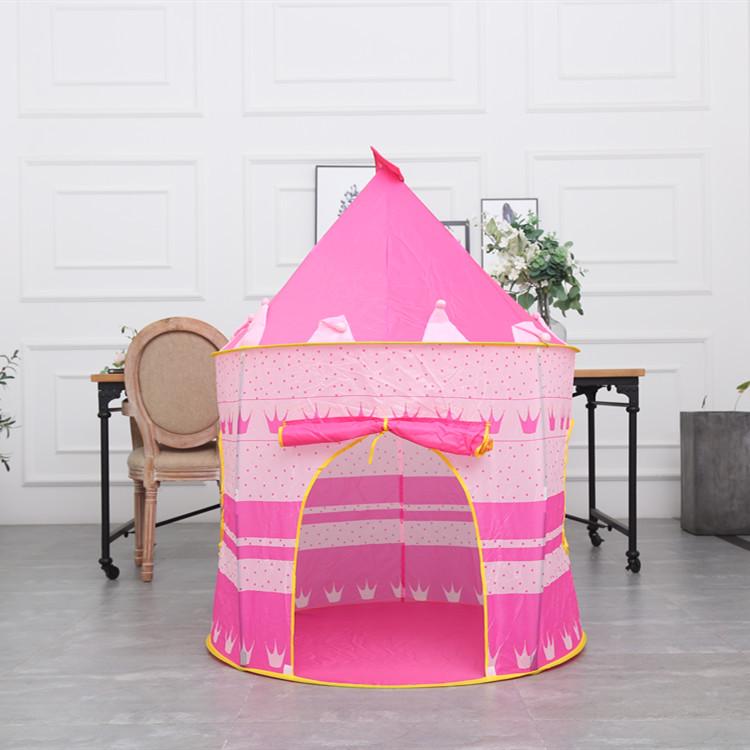 

Popular Kids Indoor Tent Playhouse: Princess & Prince Castle