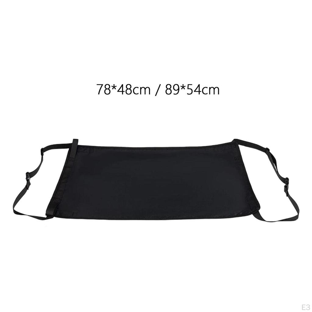 Foldable Kids Airplane Footrest Hammock, Multipurpose Trains Leg Rest Seat for Lie Flat and