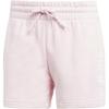 Sportswear Essentials Linear French Terry Comfortable Soft Letter Print Drawstring Casual Shorts Women Shorts Pink IC6877