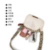 Bags New Canvas Bags Breast Bags Autumn and Winter Women's Bags Versatile Messenger Bags Shoulder Fanny Packs Shell Bags Small Bags
