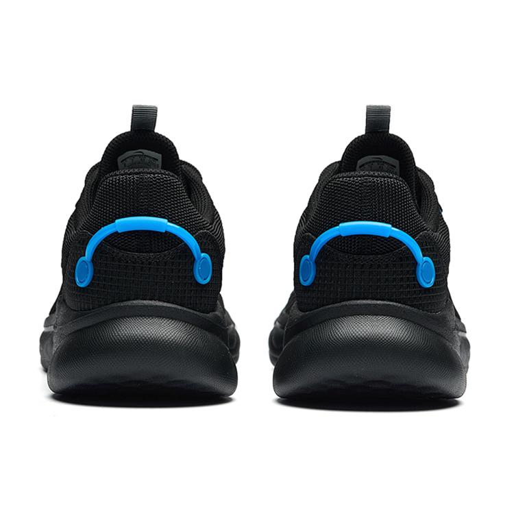 Anta Comfortable Cushioning Breathable Lightweight Abrasion Resistant Slip Resistant Low top Running Shoes Men's Black 912225535-4