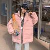 Down cotton jacket women's winter 2025 new thickened bread jacket Korean student jacket cotton jacket