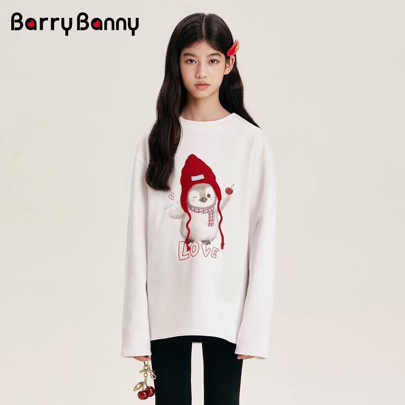 

BARRY BANNY Девочки Флисовая подкладка Принт с пингвинами Лонгслив 170