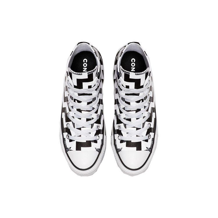 Converse Chuck Taylor All Star High 'Black White' Women's 565213F