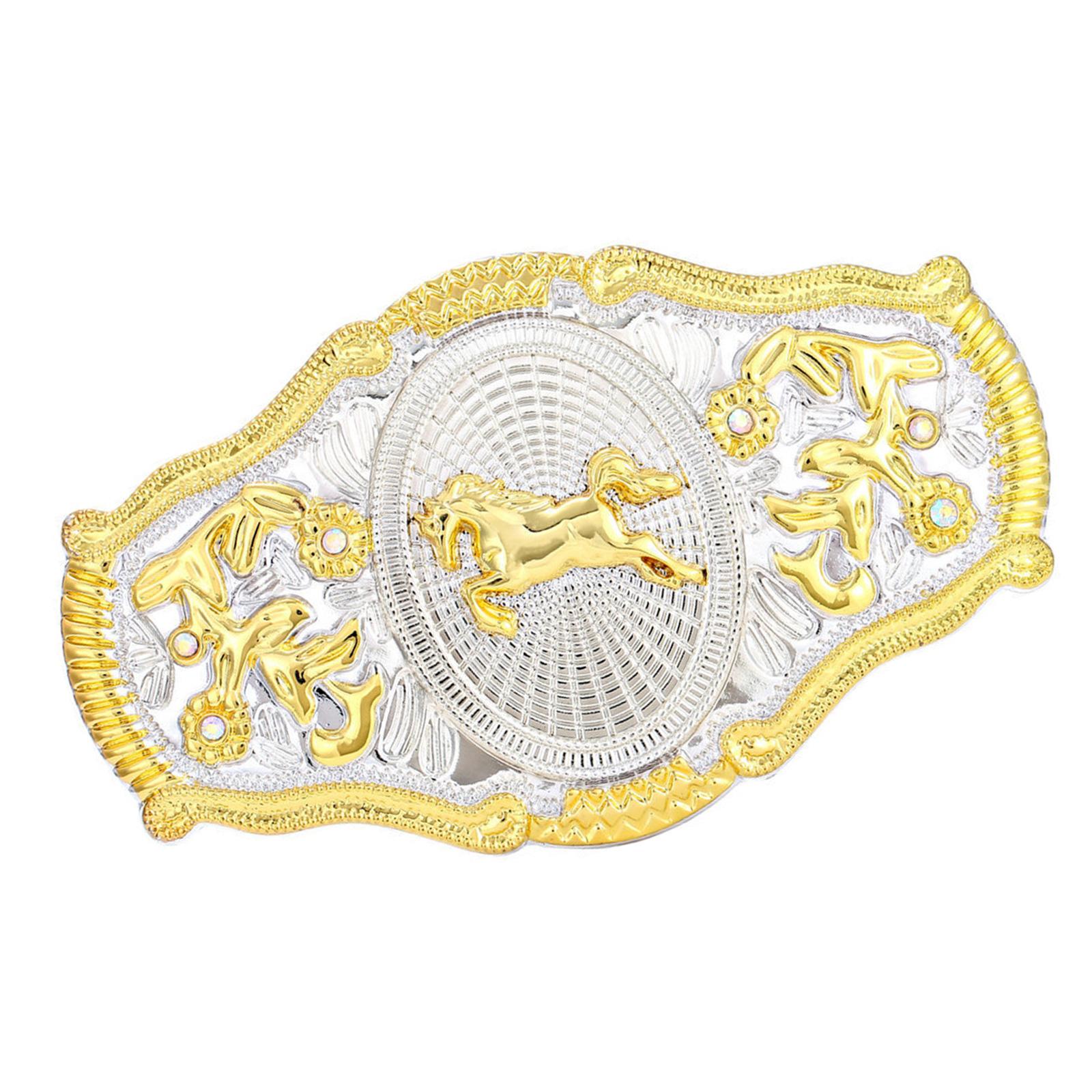 

Винтажная ковбойская пряжка для ремня в западном стиле для мужчин, тяжелая, с дизайном быка лонгхорна, магнитная застежка, двусторонняя, цинковый сплав разноцветный