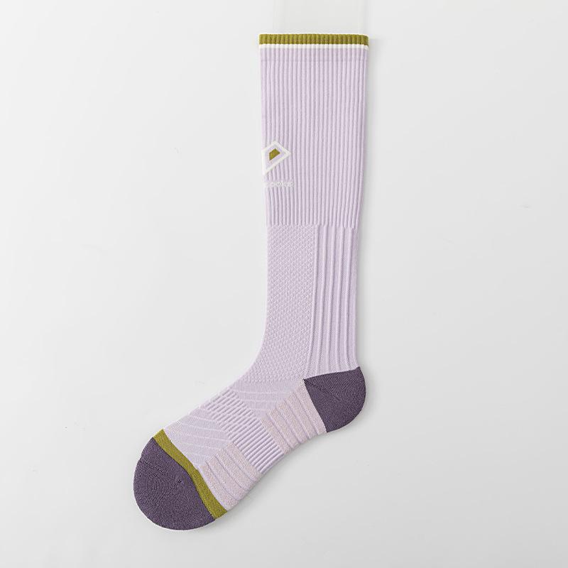 

Женские летние дышащие, антибактериальные и дезодорирующие носки для бега, махровые подошвы, весенне-летние компрессионные гольфы для йоги для женщин 1 pair светло-фиолетовый