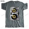 New T Shirt Black Tops For Unisex Dj Tjesto Retro Tape Awsome Mix Trance Old School Rave Unisex Bigger Size Summer T Shirts