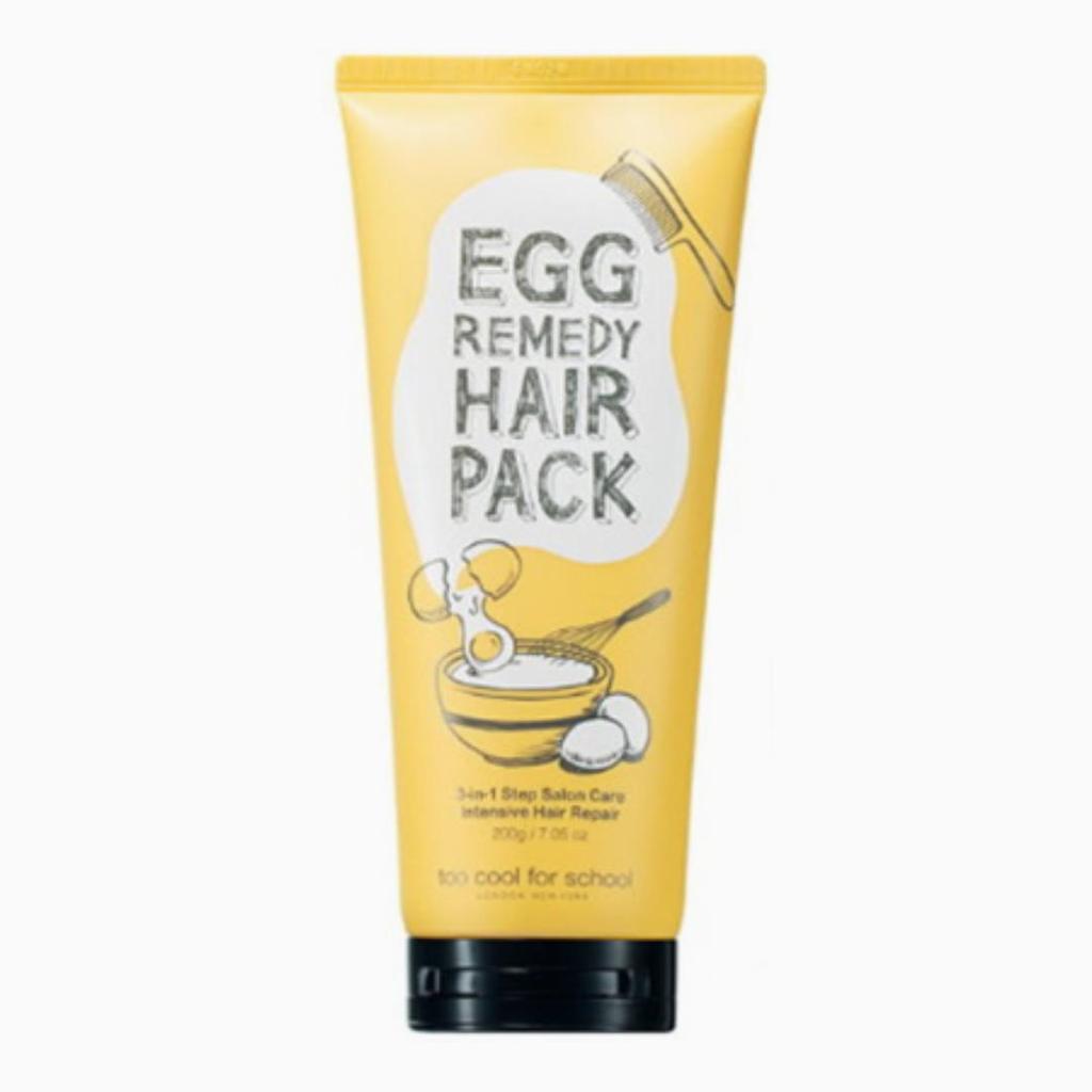 TOO COOL FOR SCHOOL Egg Remedy Hair Pack 200g / Hair Care Treatment