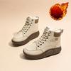 Thick-soled, Warm-up High-top Shoes, Versatile Thick-soled Thick-cotton Shoes, Short Boots, Snow Boots for Women