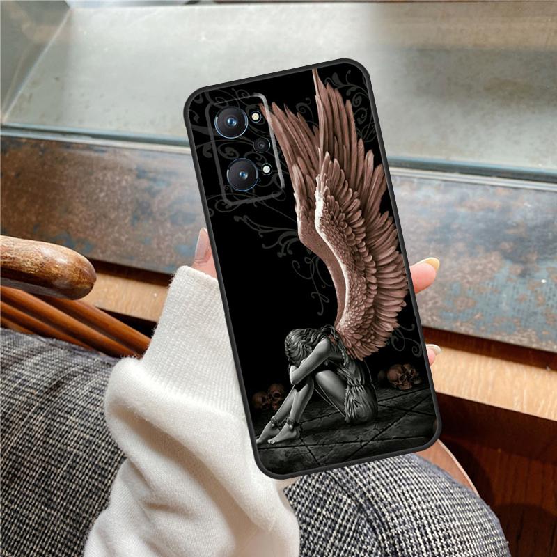 Fantasy Angel Girl Wings Case For Realme 15 Pro 11 12 13 14 Pro Plus C65 C67 C61 C53 C55 C51 C25 C63 C71 C75 GT6 GT7