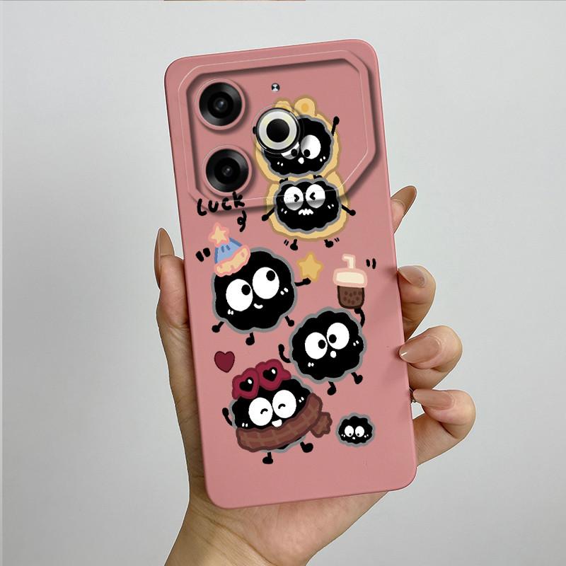 Per Tecno Pova 6 Neo Custodia POVA6NEO Silicone TPU Morbida Custodia per Telefono Verniciata Stampata Antiurto Protettiva Cover Posteriore