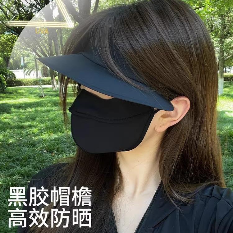 Ice Silk Sun Protection Summer Women's Sun Protection mask,UV Protection Sun Protection,facial Gini Three-dimensional Protection