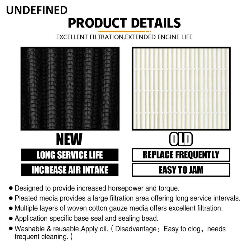 Motorcycle Air Filter CNC Air Cleaner Intake Filters System for Harley Sportster XL883 XL1200 Iron 883 48 Seventy-Two 1991-2023