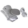 Microwave Silicone Oven Mitts and Pot Holder Set