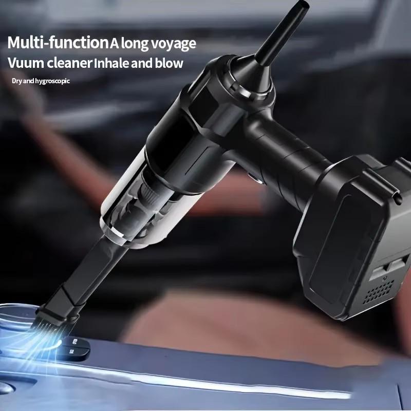 Portable High-Power Wireless Handheld Car Vacuum Cleaner (Wet/Dry, Rechargeable)