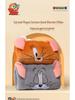 Tom und Jerry Winter Plüsch Handwärmer Kissen - Gemütliches Tom-Katze & Jerry-Maus Nickerchen Kissen
