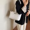 Casual Large-capacity Diamond Women's Summer New Simple Fashion Embroidery Thread Chain Shoulder Tote Bag