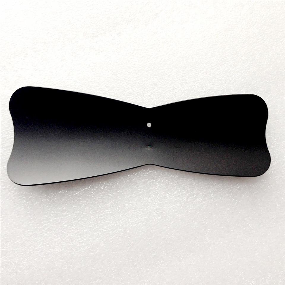 Dental Lab 4pcs Stainless Steel Mirror and Photographic Black Background Board