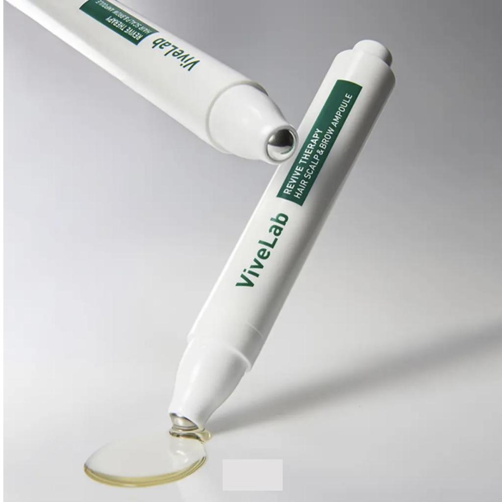 ViveLab Revive Therapy Hair Scalp Enhancing Foam 100ml /  Hair Scalp & Brow Ampoule 15ml