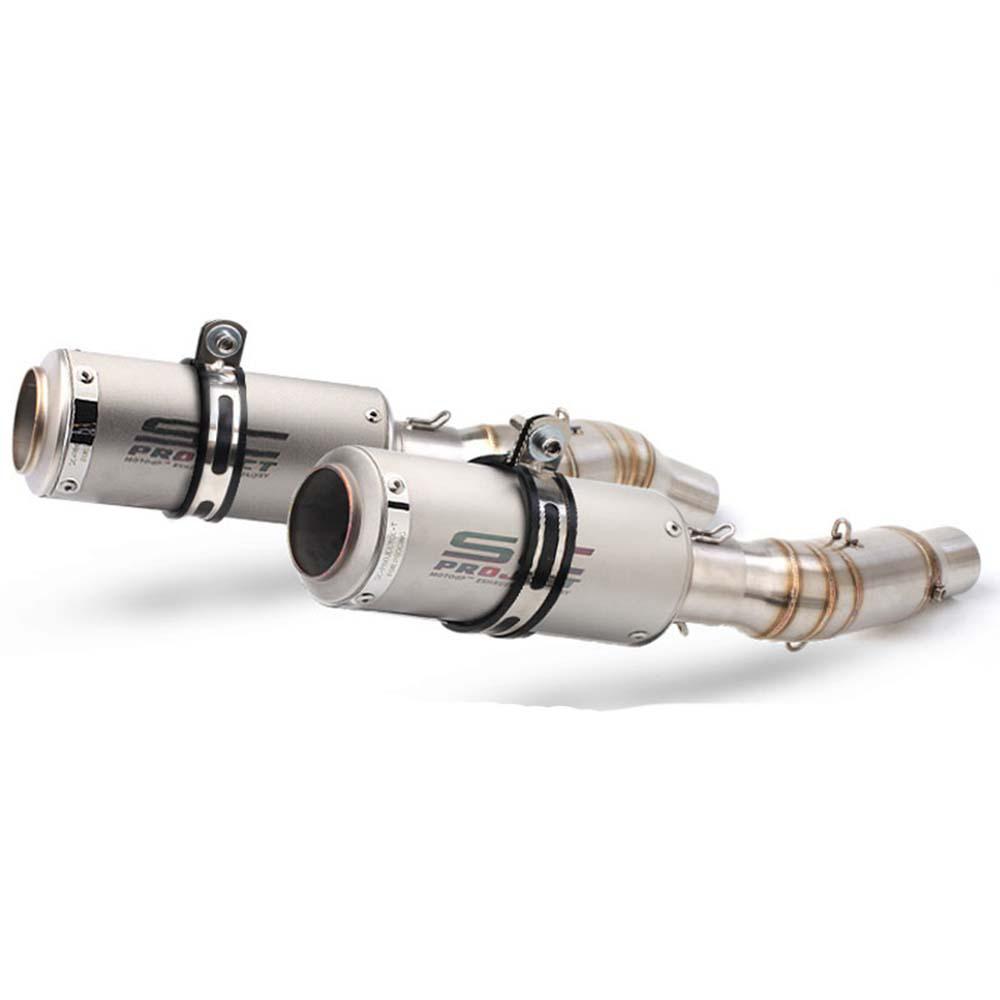 Kawasaki Z1000/Z1000SX/R/NINJA1000 Dual-Exhaust Mid-Pipe