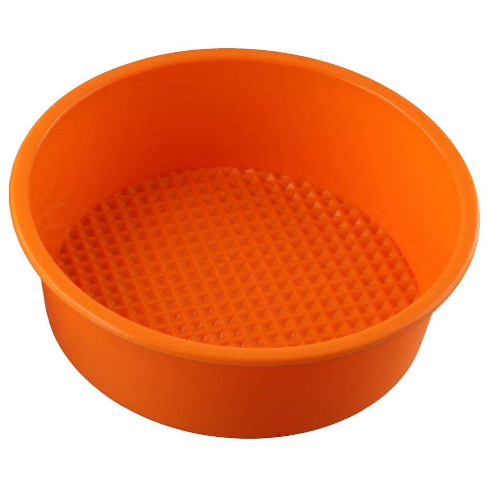 

1/4pcs Easy To Clean Silicone Cake Molds Orange 5 Inch Baking Decoration Mold Decorating Silicone Mould Restaurant