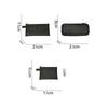 Travel Black Makeup Brush Case Cosmetic Toiletry Bag Organizer for Men Women Beauty Mesh Kit Pouch Wash Storage Accessories