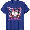 In October We Wear Pink Breast Cancer Heart Unisex T-Shirt