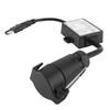 Fashion Trailer Connector Light Converter USA 4 Pin to EUR 7 Pin Adapter Stop/Brake Signal Separating Trailer Light Converter