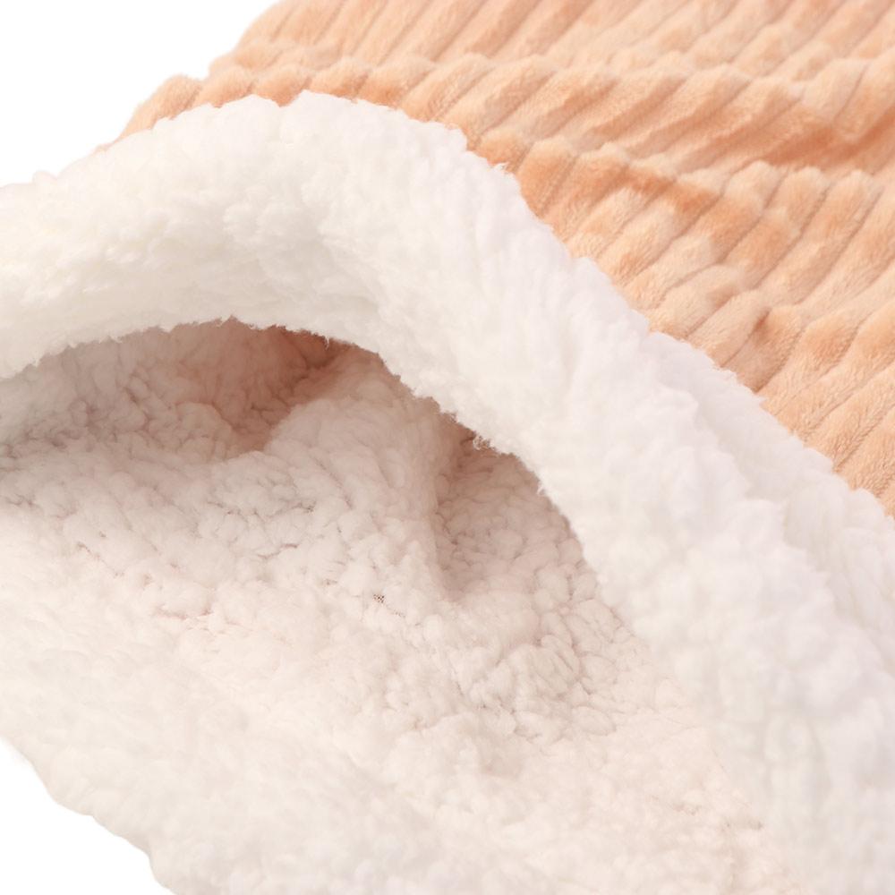 Pet House Soft Cat Sleeping Bag Comfortable Semi-closed Winter Cat Bed Thickened Pocket Type Cat Warm Nest Puppy