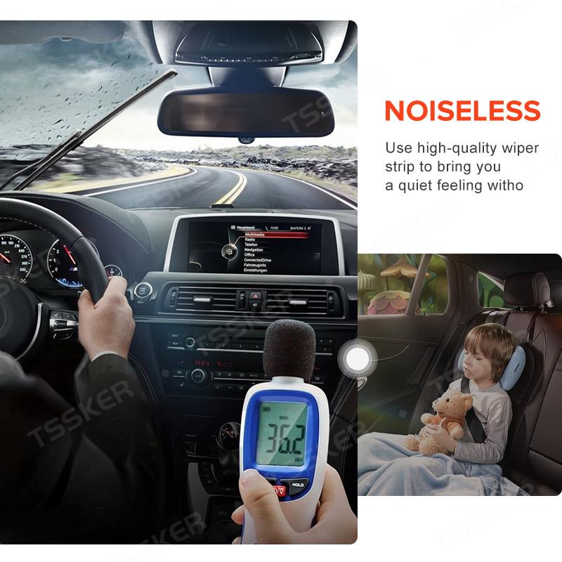 Für Kia Rio 4 MK4 2017 - Scheibenwischer Frontscheibenwischer Wischerblätter Windschutzscheibe Fenster Auto Regenwischer 24"+16"""