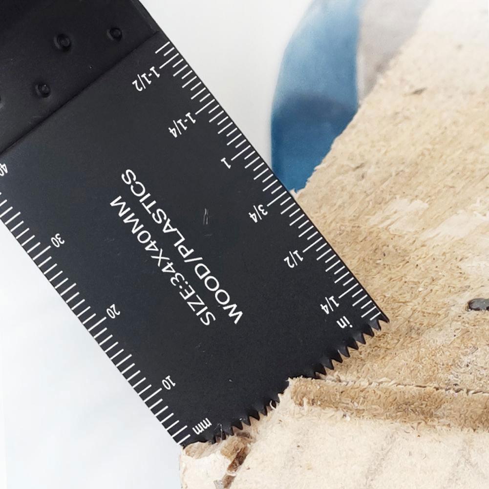 5 Stück Hartmetallzahn Oszillierendes Sägeblatt Professionelles Schneiden für Metall, Stahlnägel & Schrauben Multitool Oszillierendes Werkzeug Zubehör