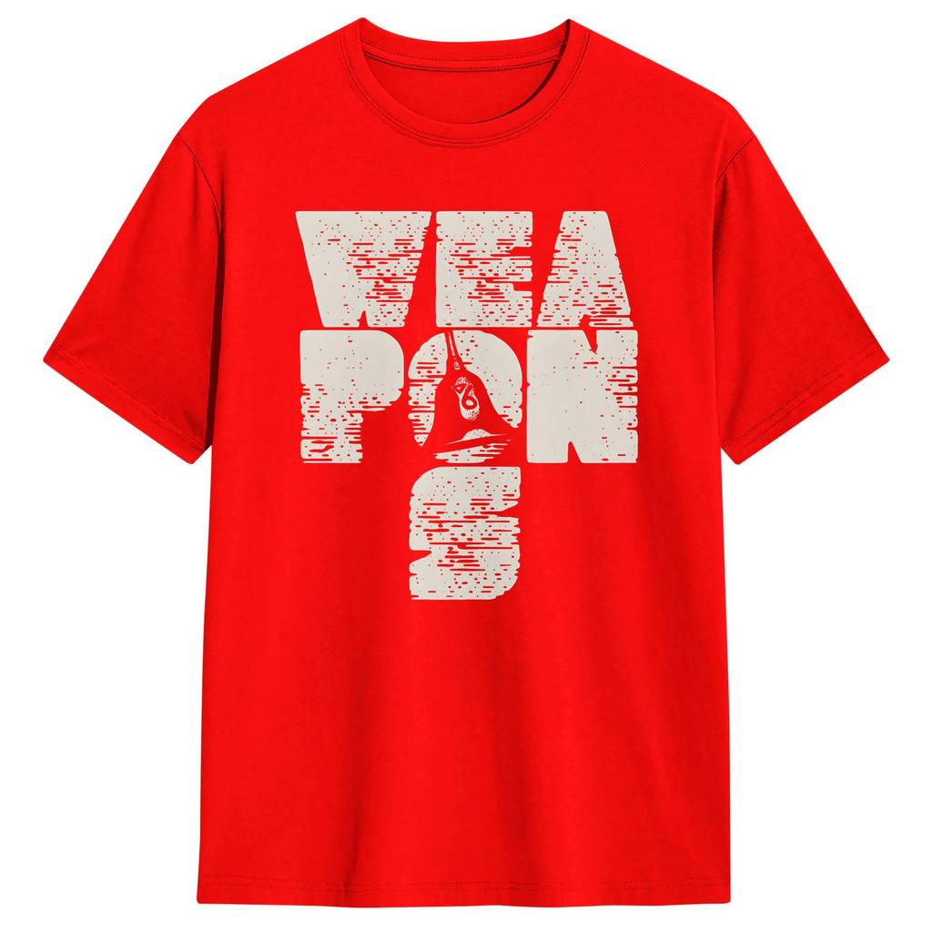 Weapons Movie Gladys Bell Calligraphy Novelty Pure Cotton Tee Shirt Short Sleeve T Shirt Crewneck Clothes Plus Size