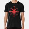 Red Christmas Snowflake T Shirt Holiday WintT-Shirt S-5XL Best T-Shirt