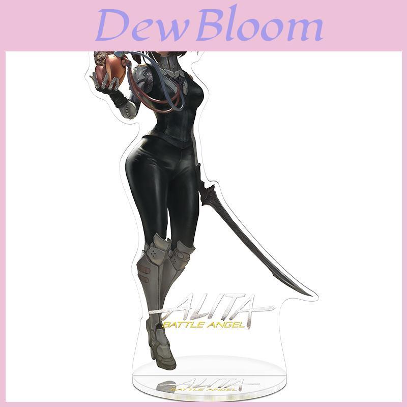 Premium New Movie Alita Battle Angel Acrylic Model Stand Figure Toy Desk Decor